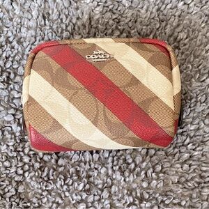 COACH SMALL BOXY COSMETIC BAG/CASE